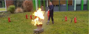 Ausbildung Brandschutzhelfer und Feuerlöschtraining